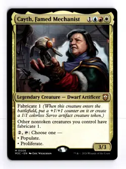 Cayth, Famed Mechanist 6 Commander: Modern Horizons 3 M MTG LP - Image 1