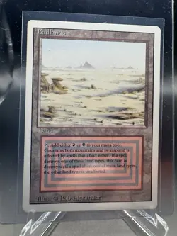 Magic the Gathering Badlands Revised Edition MTG - Image 1