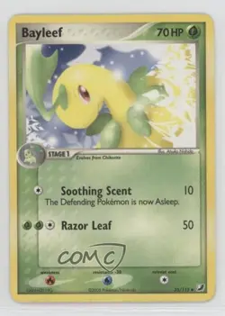 Bayleef Pokemon EX Unseen Forces #35 2005 - Image 1