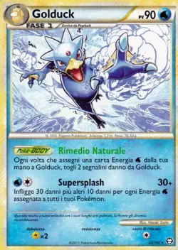Pokemon Carta Golduck 22/102 Rara in Italiano Usata Card ✿ - Image 1