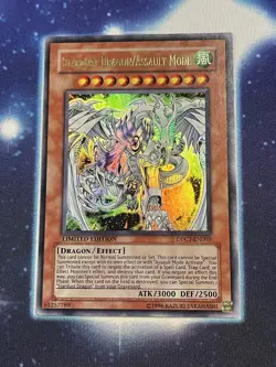 Yugioh Stardust Dragon/Assault Mode DPCT-EN003 Limited Edition Ultra Rare LP - Image 1