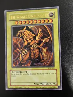 Yugioh The Winged Dragon Of Ra GBI-003 Ultra Rare - Image 1