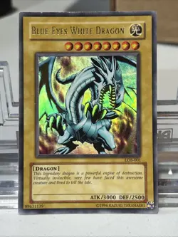 Blue-Eyes White Dragon LOB-001 The Legend of Blue Eyes White Dragon Unlimited - Image 1