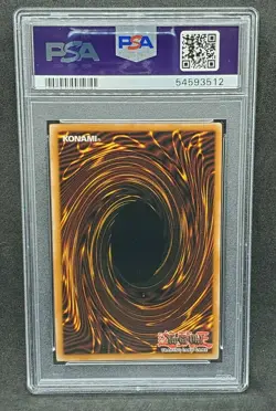 Yugioh PSA 9 MINT Dedication through Light and Darkness IOC-095 Super 1st S#3512 - Image 2