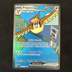 Pokemon - 225/197 Pidgeot ex SV03 Obisidan Flames Special Illustration Rare NM - Image 1
