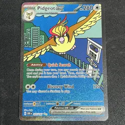 Pidgey 207 Pidgeotto 208 Pidgeot ex 225/197 SV Obsidian Flames NM - Image 3