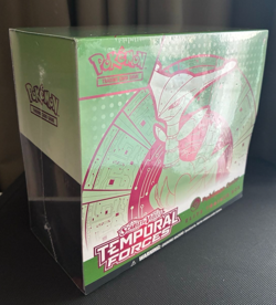 Pokemon TCG Temporal Forces Pokemon Center ETB (Iron Leaves) - Sealed - Image 2