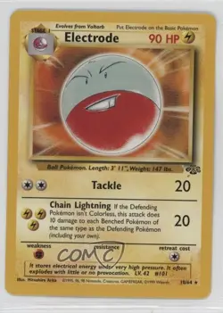 Electrode Pokemon Jungle #18 1999 - Image 1