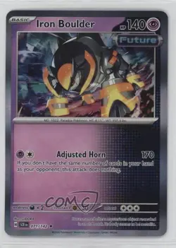 Iron Boulder Pokemon SV07: Stellar Crown #071 - Image 1