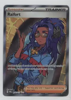 Raifort Ultra Rare Pokemon Prismatic Evolutions PRE #142 - Image 1