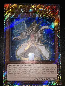 Yugioh Aleister the Invoker Alt Art RA04-EN024 Platinum Secret Rare 1st Ed NM - Image 1