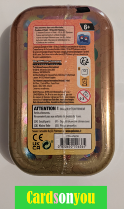 Pokemon ° EV3.5 Mew 151 ° Mini Tin scellee ° Ramoloss & Sabelette ° 2 boosters - Image 2
