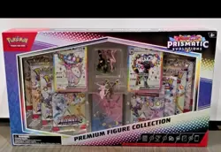 Pokemon TCG Prismatic Evolutions Premium Figure Collection ✅SEALED✅IN HAND - Image 1