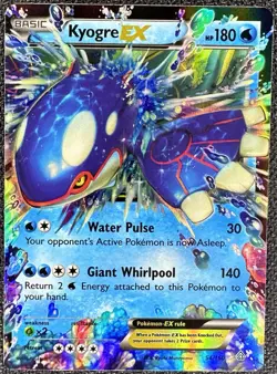 Kyogre EX 54/160 XY - Primal Clash Holo Pokemon TCG - Image 1