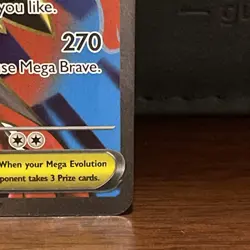 Mega Lucario EX 160/132 Pokemon TCG Holo Ultra Rare Full Art Near Mint - Image 4