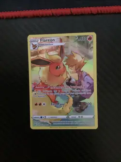 Pokemon Flareon TG01/TG30 SWSH Brilliant Stars Holofoil Rare NM - Image 1