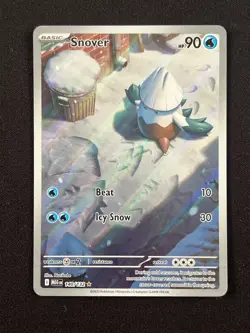 Snover 140/132 - 2025 Pokemon TCG Mega Evolution (EN) - Illustration Rare - NM - Image 1