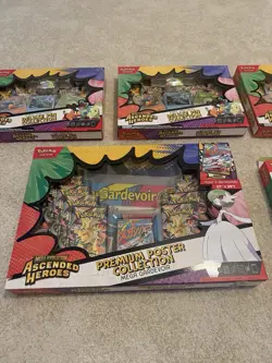 🔥Pokemon TCG Ascended Heroes Bundle Poster + Pins + First Partner illustration - Image 2