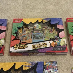🔥Pokemon TCG Ascended Heroes Bundle Poster + Pins + First Partner illustration - Image 5
