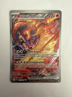 Pokemon TCG Team Rocket’s Moltres EX SIR 229/182 Destined Rivals🔥 - Image 1