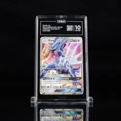TAG 10 DIALGA GX #82/131 Pokemon Sun & Moon Forbidden Light (Highest TAG Rank!) - Image 1