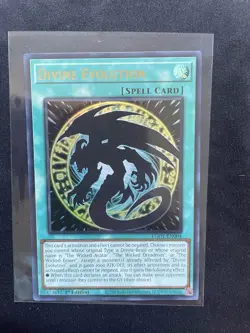 Yugioh Divine Evolution EGO1-EN004 Ultra Rare 1st Ed NM - Image 1