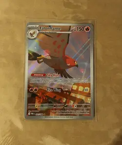 Pokemon Talonflame 091/088 91 English NM Perfect Order Mega Evolution IR - Image 1