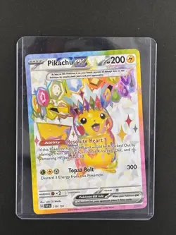 PIKACHU EX 219/191 - Surging Sparks | NEAR MINT! Pokemon CG0001 - Image 1