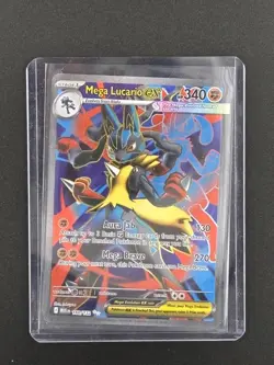 Pokemon TCG Mega Lucario ex - 160/132 - ME01: Mega Evolution CG0013 - Image 1