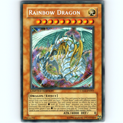 Yugioh Rainbow Dragon CT04-EN005 Limited Edition Secret Rare Holo - NM 💎 - Image 1