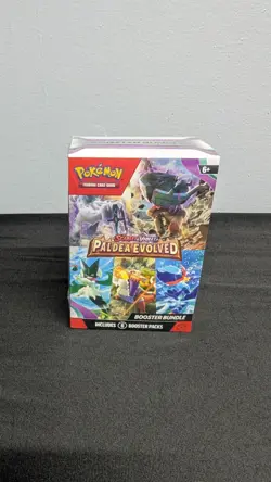 Pokemon TCG Scarlet & Violet Paldea Evolved Booster Bundle 6 Packs Sealed New 820650853623 - Image 1
