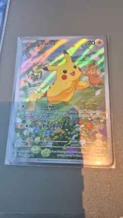 2024 Pokemon Black Star Promo Pikachu Paldea Adventure Chest #88 - Image 1
