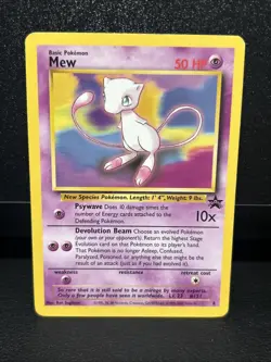 Mew 1999 WOTC Promo 8 Regular Pokemon TCG - Image 1