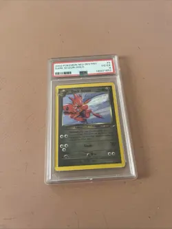 2002 Pokemon Neo Destiny Dark Scizor Holo 9/105 VG-EX PSA 4 - Image 1