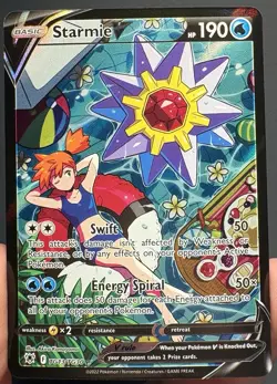 Starmie V TG13/TG30 Misty Pokemon TCG Astral Radiance Trainer Gallery NM - Image 1
