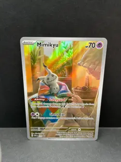Pokemon Mimikyu - SVP075 - SVP Black Star Promos SV Black Star - Image 1