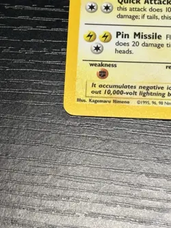 Pokemon TCG Jolteon Jungle 4/64 Holo Rare Unlimited 1999 Wizards 70 HP - Image 2