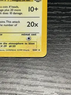 Pokemon TCG Jolteon Jungle 4/64 Holo Rare Unlimited 1999 Wizards 70 HP - Image 5