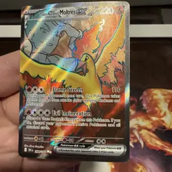 2025 Pokemon SV Destined Rivals Team Rocket's Moltres ex #208/182 mint - Image 2