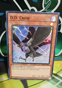 Yugioh! D.D. Crow - RA02-EN002 - Super Rare - 1st Edition Near Mint, English - Image 1