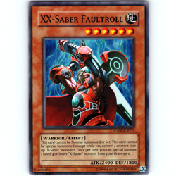 Yugioh XX-Saber Faultroll ANPR-EN035 Unlimited Super Rare Holo - NM 💎 - Image 1