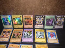 Vintage Yugioh Tcg Card Lot Of 23 Holos Fake/Funny/Names/ Read Description - Image 1