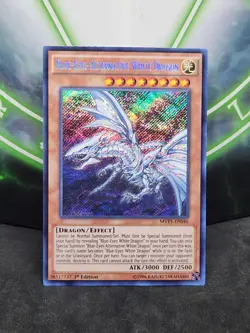 Yugioh Blue-Eyes Alternative White Dragon MVP1-ENS46 Secret Rare 1st Edition NM - Image 1