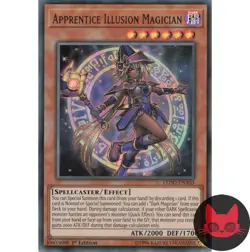 Yugioh Apprentice Illusion Magician LEDD-ENA03 Ultra Rare 1st Edition NM - Image 1