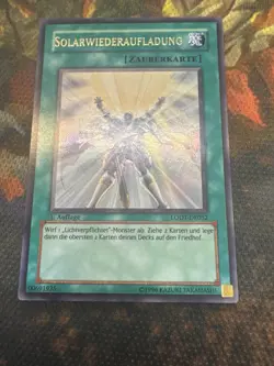 Yugioh Solar Recharge LODT-EN052 Ultra Rare 1st Edition NM - Image 1