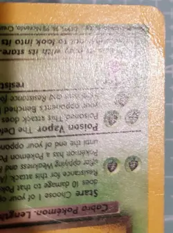 Dark Arbok 19/82 Rare: Team Rocket Pokemon Trading Card Game TCG - Image 3