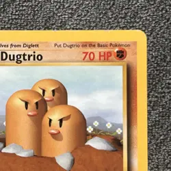 Dugtrio 19/102 LP - Base Set Unlimited Rare Card - Vintage WOTC Pokemon TCG - Image 4