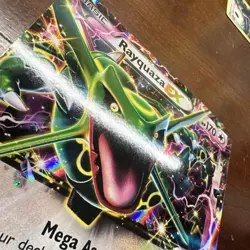 OVERSIZED JUMBO Rayquaza 2015 EX XY66 Promo Pokemon TCG Card - Image 2