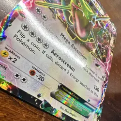 OVERSIZED JUMBO Rayquaza 2015 EX XY66 Promo Pokemon TCG Card - Image 3