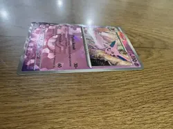 Pokemon Espeon 033/131 Sv: Prismatic Evolutions Rare Holo Pokeball Card - Image 3